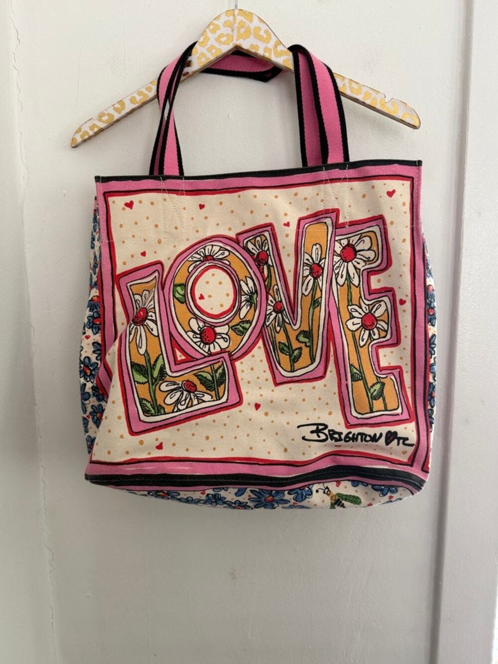 Brighton Love Canvas Tote Bag